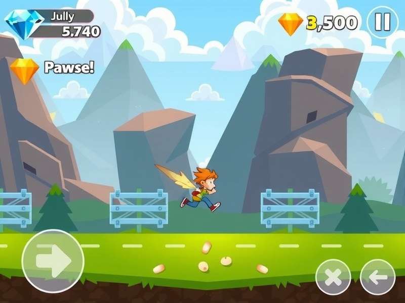Diamond Sprint King Gameplay Screenshot